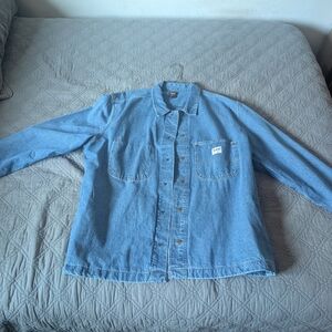 Lee Light Blue Casual Button Down Shirt